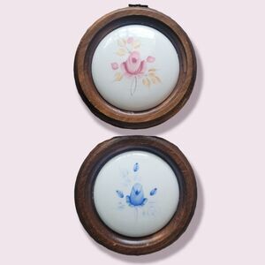 VINTAGE Porcelain Wall Hangings